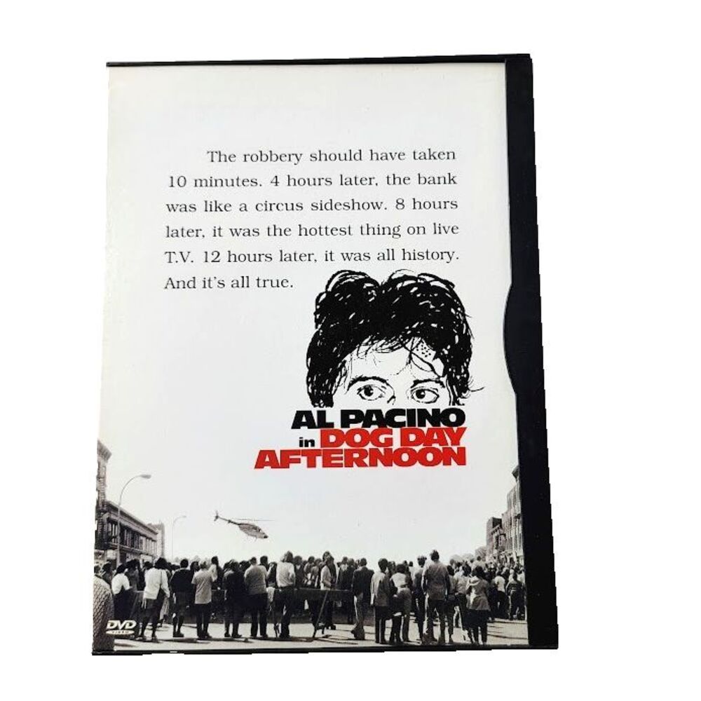 Dog Day Afternoon DVD 1975 Movie Al Pacino Comedy Drama R John Cazale